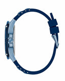 Guess Delta Blue Dial Blue Silicone Strap Watch for Men - GW0051G4 Buy Now By Guess