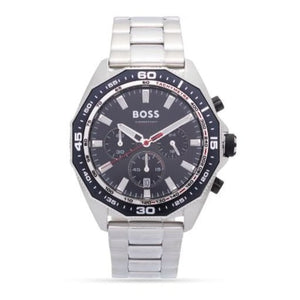 Hugo Boss Intensity Chronograph Black Dial Silver Steel Strap Watch For Men - 1513680 Buy Now By Hugo Boss