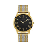 Guess Richmond Quartz Black Dial Two Tone Mesh Bracelet Watch For Women - W1179G2 Buy Now By Guess