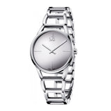 Calvin Klein Stately White Dial Silver Steel Strap Watch for Women - K3G23126 Buy Now By Calvin Klein