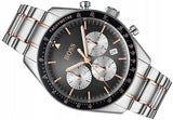 Hugo Boss Trophy Chronograph Grey Dial Silver Steel Strap Watch for Men - 1513634 Buy Now By Hugo Boss