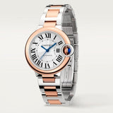 Cartier Ballon Bleu de Cartier Silver Dial Two Tone Steel Strap Watch for Women - W2BB0032 Buy Now By Cartier
