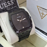 Guess Phoenix Black Dial Black Rubber Strap Watch for Men - GW0386G1 Buy Now By Guess