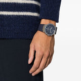 Salvatore Ferragamo Sapphire Chrono Blue Dial Blue Rubber Strap Watch for Men - SFME00923 Buy Now By Salvatore Ferragamo