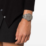 Guess Queen Quartz Silver Dial Silver Steel Strap Watch For Women - GW0464L1 Buy Now By Guess