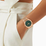 D1 Milano Ultra Thin Malachite Green Dial Gold Steel Strap Watch for Men - D1-UTBJ30 Authentic Buy Shop Now