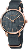 Calvin Klein Even Grey Dial Grey NATO Strap Watch for Men - K7B216P3 Buy Now By Calvin Klein