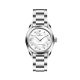 Omega Seamaster Aqua Terra Quartz Diamonds Mother of Pearl Dial Silver Steel Strap Watch for Women - 220.10.28.60.55.001 Buy Now By Omega