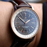 Breitling Navitimer 1 Automatic 41mm Brown Dial Brown Leather Strap Mens Watch - U17326211M1P2 Buy Now By Breitling