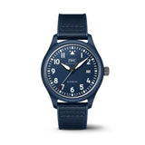 IWC Pilot’s Watch Automatic "Laureus Sport for Good" Edition Blue Dial Blue Nylon Strap Watch for Men - IW328101 Buy Now By IWC