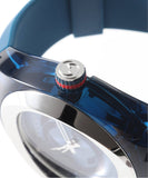 Gucci Sync XXL Quartz Blue Dial Blue Rubber Strap Watch For Men - YA137104 Buy Now By Gucci