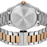 Gucci G Timeless Silver Dial Two Tone Steel Strap Watch For Men - YA126447 Buy Now By Gucci