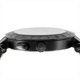 Versace V Race Chronograph Quartz Blue Dial Blue Leather Strap Watch For Men - VEBV00419 Buy Now By Versace