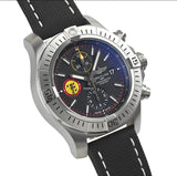 Breitling Avenger Chronograph 45mm Swiss Air Force Team Black Dial Black Nylon Strap Watch for Men - A133171A1B1X1 Buy Now By Breitling