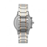 Emporio Armani Renato Chronograph Black Dial Two Tone Steel Strap Watch For Men - AR11165 Buy Now By Emporio Armani