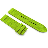Emporio Armani Chronograph White Dial Green Rubber Strap Watch For Men - AR11022 Buy Now By Emporio Armani