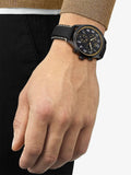 Tissot Chrono XL Vintage Chronograph Black Dial Black Leather Strap Watch For Men - T116.617.36.052.02 Buy Now By Tissot