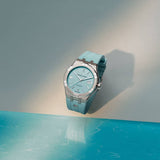 Maurice Lacroix Aikon Automatic Sky Blue Dial Silver Steel Strap Watch For Men - AI6008-SS00F-431-C Buy Now By Maurice Lacroix