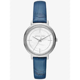 Michael Kors Cinthia Mother of Pearl Dial Blue Leather Strap Watch for Women - MK2661 Buy Now By Michael Kors
