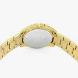 Guess G Twist Diamonds Gold Dial Gold Steel Strap Watch For Women - W1201L2 Buy Now By Guess