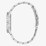 Guess Sparkler Diamonds Silver Dial Silver Steel Strap Watch for Women - GW0111L1 Buy Now By Guess