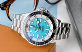 Breitling Superocean Automatic 44mm Turquoise Dial Silver Steel Strap Watch for Men - A17376211L2A1 Buy Now By Breitling