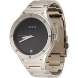 Guess Scope Black Dial Silver Steel Strap Watch for Men - GW0427G1 Buy Now By Guess