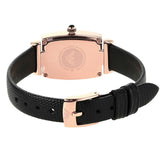 Emporio Armani Gianni T Bar Quartz White Dial Black Leather Strap Watch For Women - AR11408 Buy Now By Emporio Armani