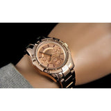 Guess Phantom Mini Rose Gold Dial Rose Gold Steel Strap Watch for Women - W0235L3 Buy Now By Guess