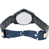Guess BFF Multifunction Blue Dial Two Tone Steel Strap Watch for Women - W0231L6 Buy Now By Guess