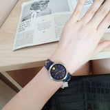 Versace V-Twist Quartz Blue Dial Blue Leather Strap Watch for Women - VELS00119 Buy Now By Versace