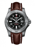 Breitling Avenger II Seawolf Stainless Steel 45mm Brown Leather Strap Mens Watch - A1733110/BC31/438X Buy Now By Breitling