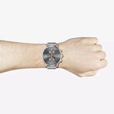 Hugo Boss Integrity Grey Dial Silver Mesh Bracelet Watch for Men - 1513807 Buy Now By Hugo Boss