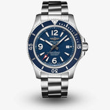 Breitling Superocean Automatic 42mm Blue Dial Silver Steel Strap Watch for Men - A17366D81C1A1 Buy Now By Breitling