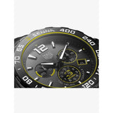 Tag Heuer Formula 1 Chronograph Senna Black Dial Black Leather Strap Watch for Men - CAZ101AJ.FC6487 Buy Now By Tag Heuer