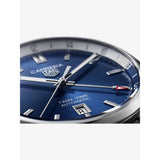 Tag Heuer Carrera Twin Time Blue Dial Silver Steel Strap Watch for Men - WBN201A.BA0640 Buy Now By Tag Heuer