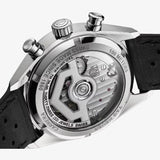 Tag Heuer Carrera Automatic Chronograph Black Dial Black Leather Strap Watch for Men - CBS2210.FC6534 Buy Now By Tag Heuer