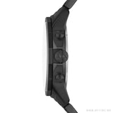 Armani Exchange Banks Chronograph Black Dial Black Steel Strap Watch For Men - AX1722 Buy Now By Armani Exchange