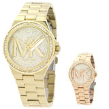 Michael Kors Lennox Three Hand Gold Dial Gold Steel Strap Watch For Women - MK7229 Buy Now By Michael Kors