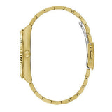 Guess Connoisseur Analog Gold Dial Gold Steel Strap Watch For Men - GW0542G2 Buy Now By Guess
