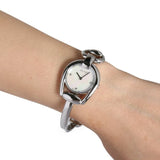 Gucci Horsebit Collection Diamonds Mother of Pearl Dial Silver Steel Strap Watch For Women - YA139506 Buy Now By Gucci