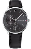 Tommy Hilfiger Brooklyn Black Dial Black Leather Strap Watch for Men - 1791509 Buy Now By Tommy Hilfiger