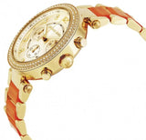 Michael Kors Parker Gold Dial Two Tone Steel Strap Watch for Women - MK6139 Buy Now By Michael Kors