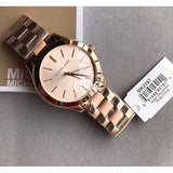 Michael Kors Slim Runway White Dial Two Tone Watch for Women - MK3204B Buy Now By Michael Kors