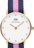 Daniel Wellington Classy Winchester White Dial Two Tone NATO Strap Watch For Women - DW00100065 Buy Now By Daniel Wellington