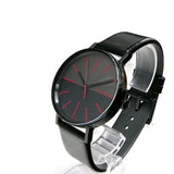 Calvin Klein Boost Black Dial Black Leather Strap Watch for Men - K7Y214CY Buy Now By Calvin Klein