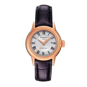 Tissot T Classic Carson White Dial Brown Leather Strap Watch For Women - T085.207.36.013.00 Buy Now By Tissot