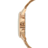 Guess Mini Sunrise Chronograph Quartz Rose Gold Dial Rose Gold Steel Strap Watch For Women - W0448L3 Buy Now By Guess