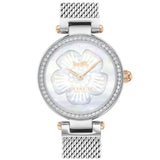 Coach Park Mother of Pearl Dial Silver Mesh Bracelet Watch for Women - 14503510 Buy Now By Coach