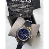 Guess Overdrive Black Dial Black Rubber Strap Watch for Women - W0149L4 Buy Now By Guess
